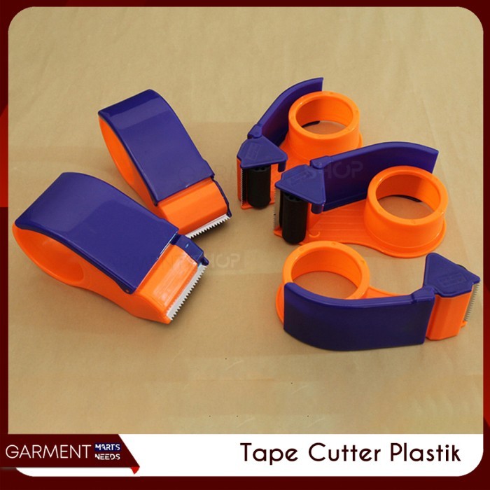 

Dispenser Tempat Lakban 2" Inch Pemotong Isolasi Tape Cutter Plastik