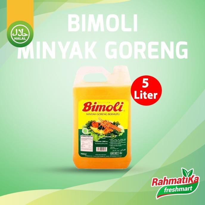 

Bimoli Minyak Goreng Sawit 5 Liter (Jerigen) Original Dan Terlaris