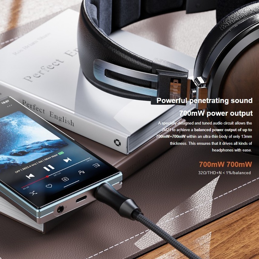 FiiO JM-21 / JM 21 / JM21 Android 13 Portable High-Res Lossless Digital Audio / Music Player
