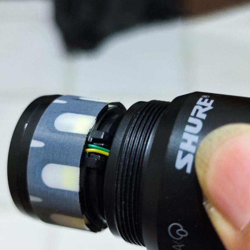 Replacement Wireless Microphone Capsule Head For Shure Beta58a
