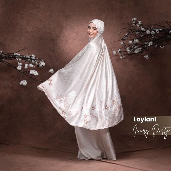 Zianisa - Mukena Dewasa Premium Silk Laylani Series Allsize Terbaru 100 % Original