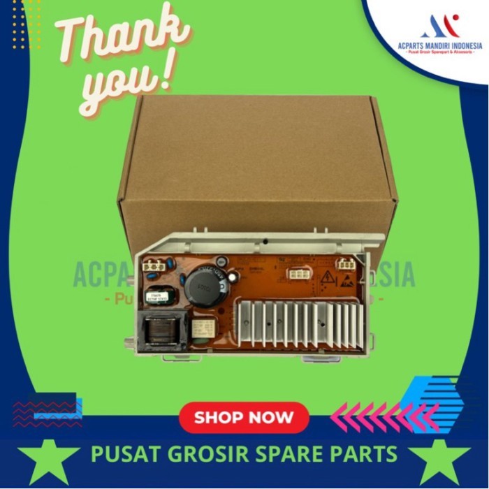 Power supply modul pcb mesin cuci AQUA front loading FQW-810QD ORIGIN