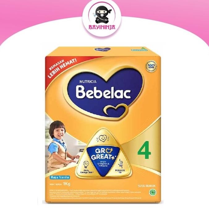 BEBELAC 4 Vanila Susu Box 1000g 1000 g VIP