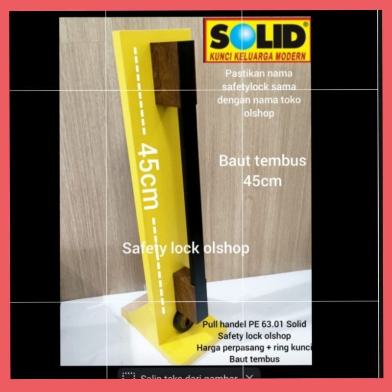 handel pintu pe 63.01 45cm solid