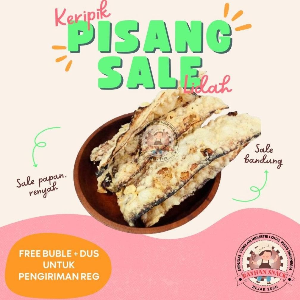

Sale Pisang 1kg - Keripik Pisang Sale Lidah Enak Manis Gurih Renyah Khas Bandung