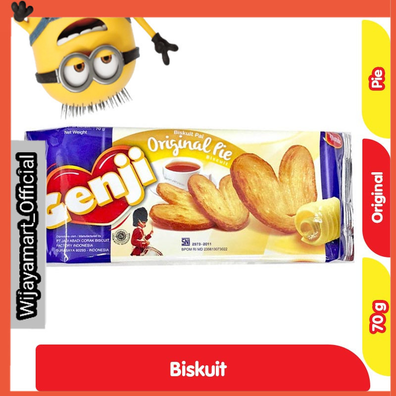 

Monde Genji Biskuit Pai Original 70 g