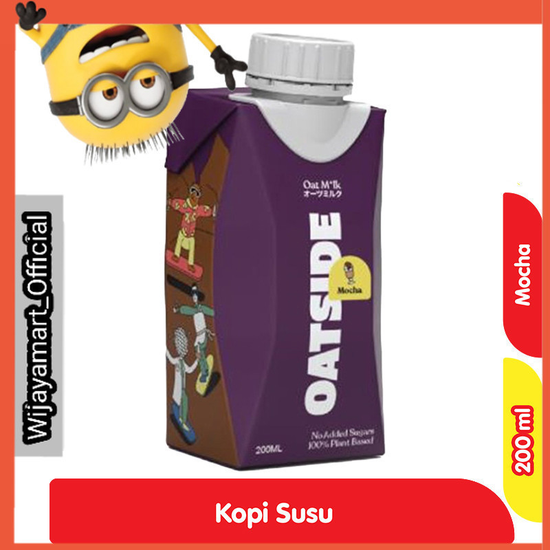 

OATSIDE Kopi Susu Oat Mocha Kotak 200 ml