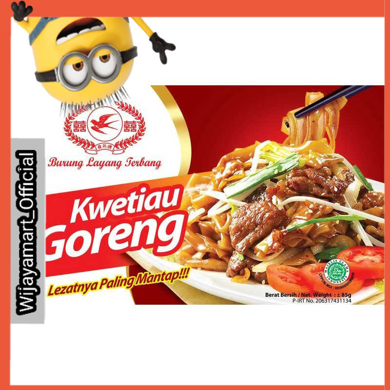 

Burung Layang Terbang Kwetiau Goreng Instan 85 g