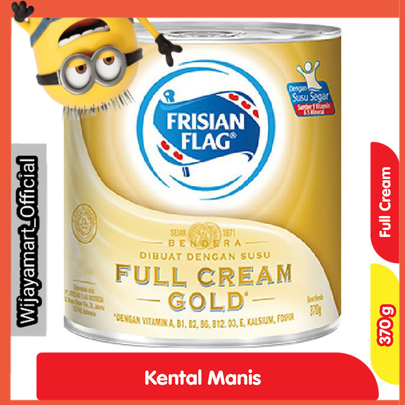 

Frisian Flag Kental Manis Full Cream Gold 370 g