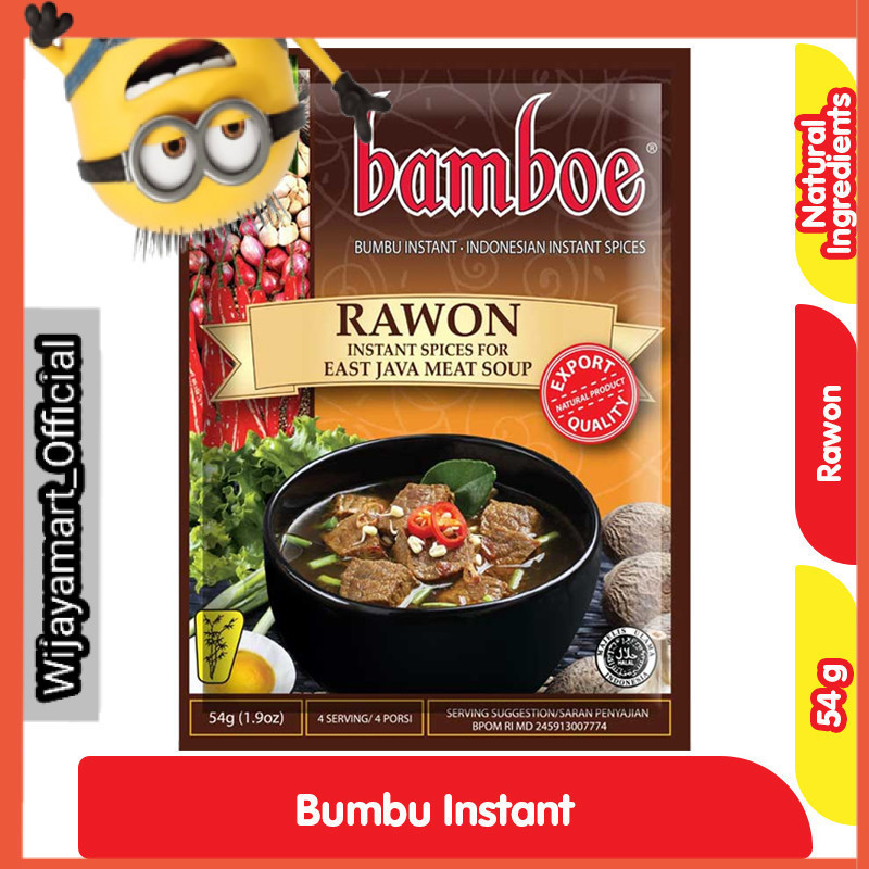 

bamboe Bumbu Instan Rawon 54 g