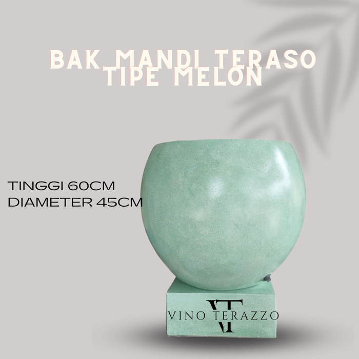 Bak Mandi Teraso Melon 60x45