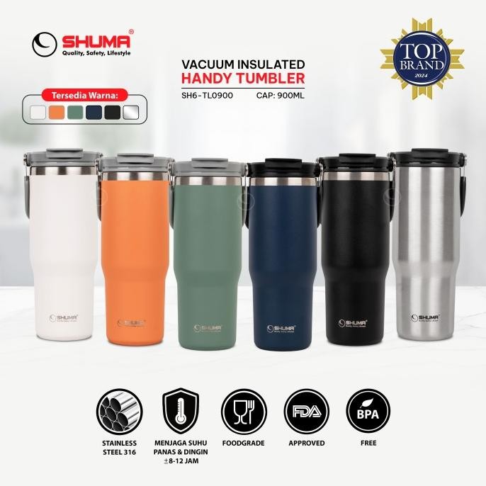 Shuma Handy Vacuum Tumbler 900ml