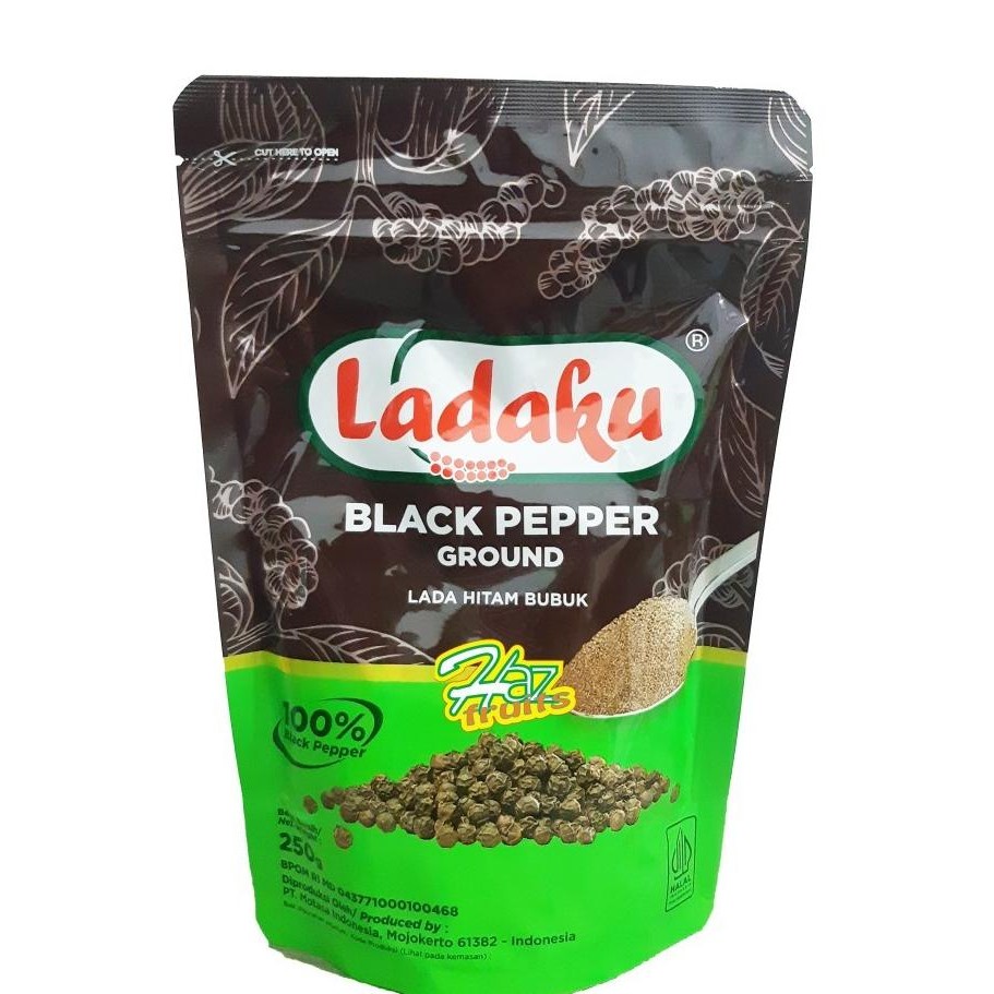 

Ladaku Pepper Ground | Lada Bubuk | Bumbu Lada Bubuk 250g