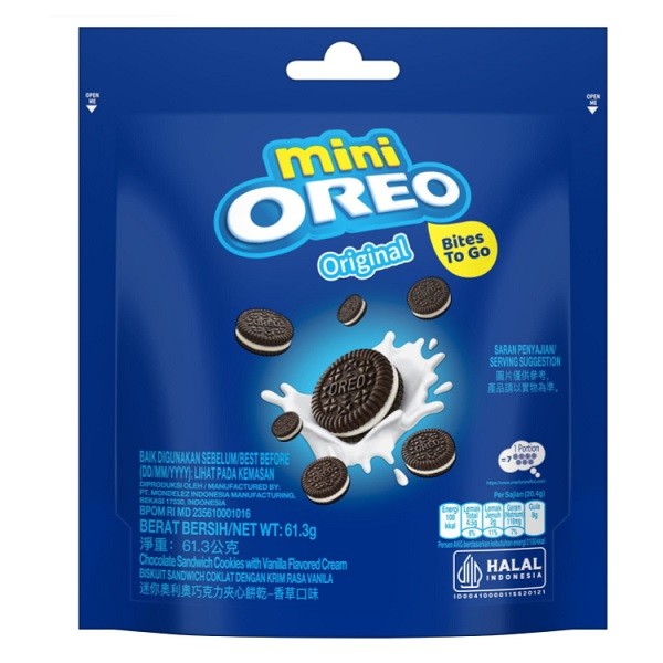 

OREO MINI VANILLA 61.3 GR - BISKUIT