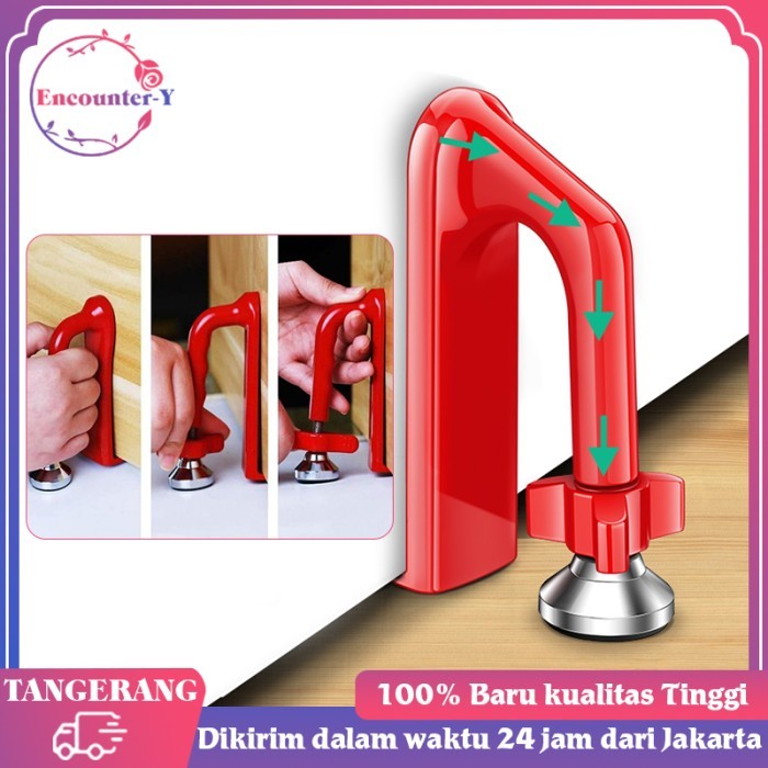 TERLARIS Door Lock Travel Hotel Portable Door Stopper Anti Maling Penahan Pintu
