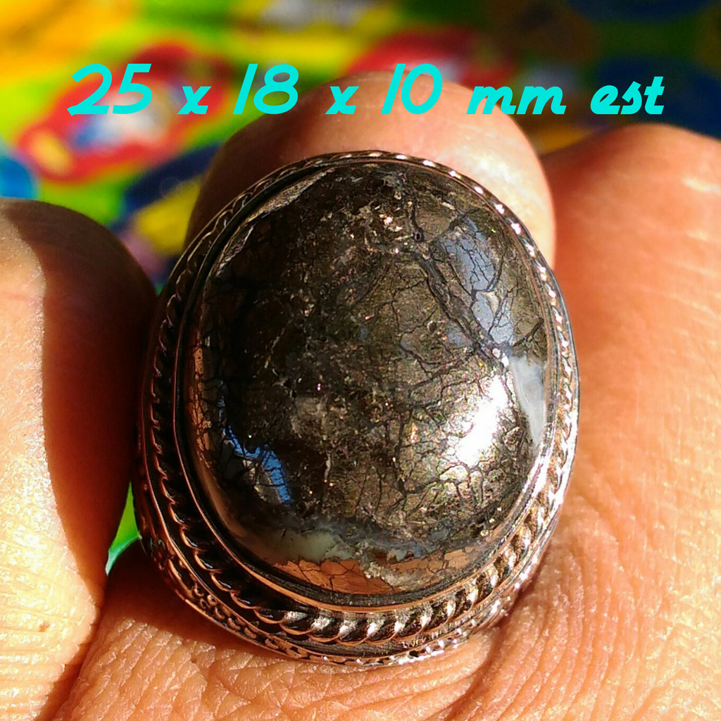 Natural Lapiz Banua Badar Emas Big Size Mumbul Origin Borneo Top Kristal