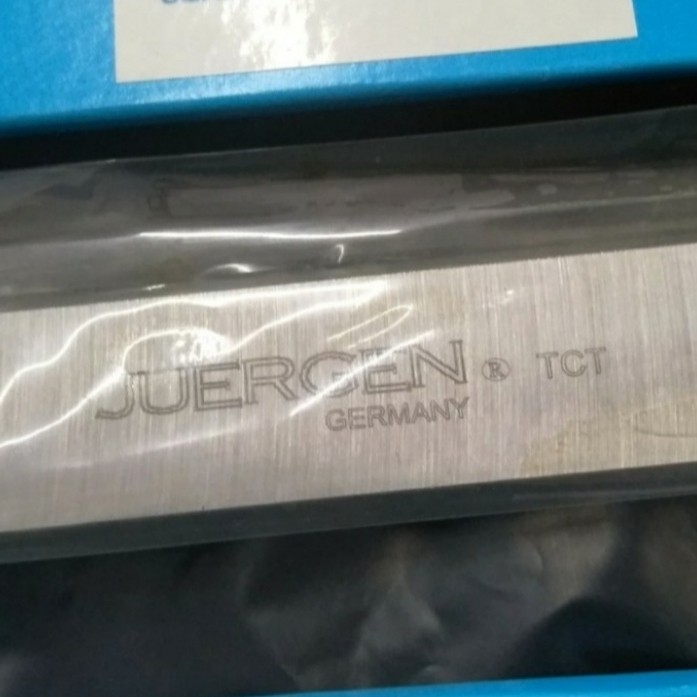 TERBARU (HT) pisau planner/serut ketam kayu TCT merk JUERGEN / 410x30x3) HOT SALE