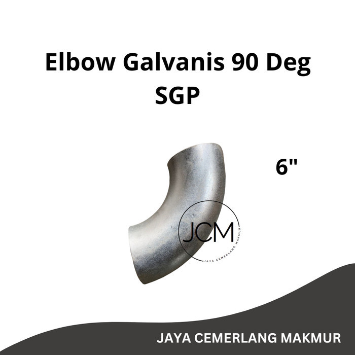 Elbow Las Galvanis 6" SGP / Knee Las Galvanis / Keni Lasbow 6 Inch SGP