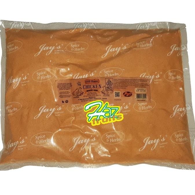 

Jay's Grill Master Chicken Magic Dry Rub 1 Kg