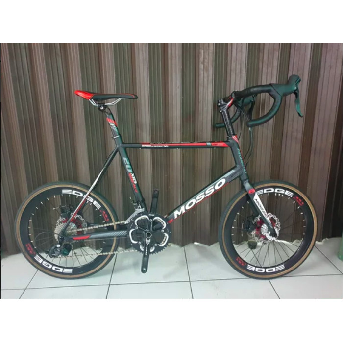 TERBARU Mosso XR5 minivelo 451 disc brake BISA GRAB