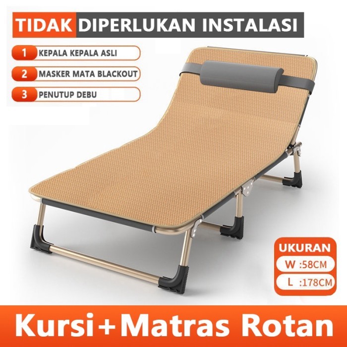 Kursi Santai Lipat Outdoor Kuat Kursi Pantai