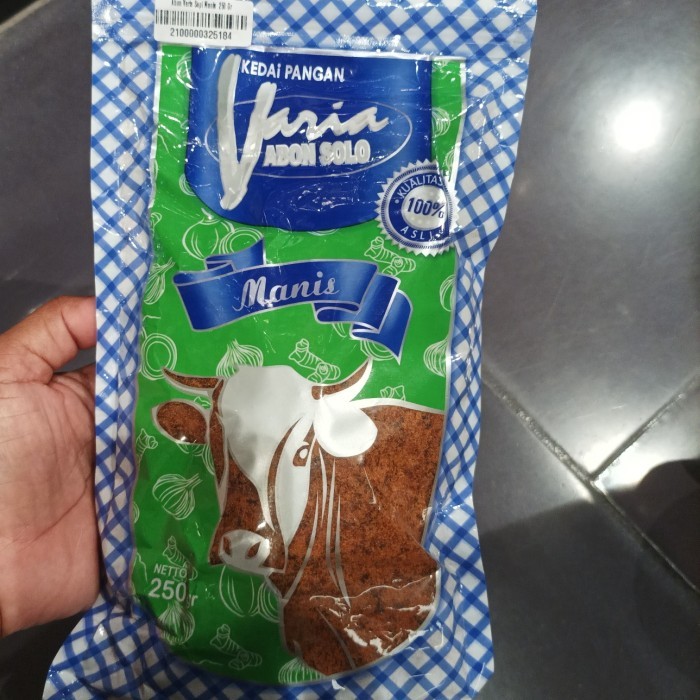 

ABON VARIA SAPI MANIS 250GR KHAS SOLO