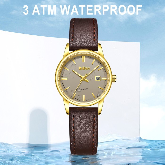 BIDEN JAM TANGAN WANITA SANTAI MODE KALENDER ANTI AIR JAM TANGAN CEWEK