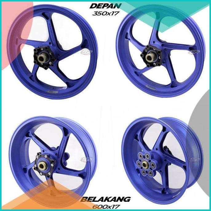 Velg Galespeed Aluminium Forged Wheels Kawasaki ZX10RR ZX10R (GP1S) 07