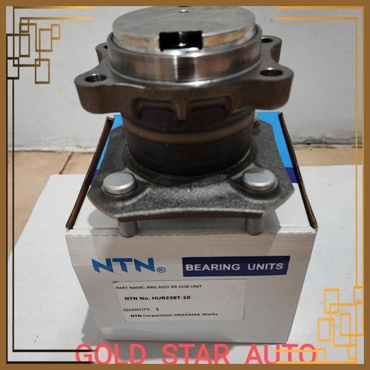 [GS55] BEARING/NAP RODA BELAKANG HUB238T-10 NISSAN EVALIA Merk NTN
