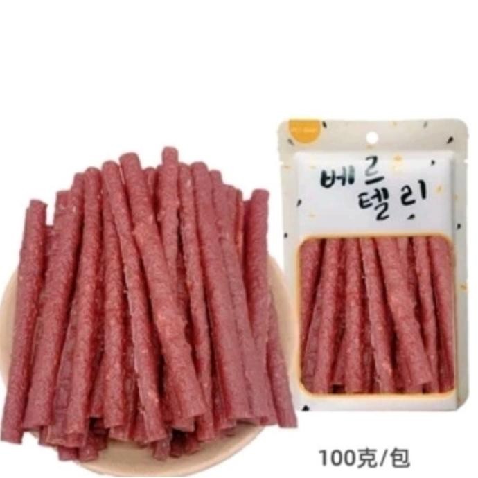 Grosir Dog Snack Stick Cube Beef Snack Anjing 300Gr