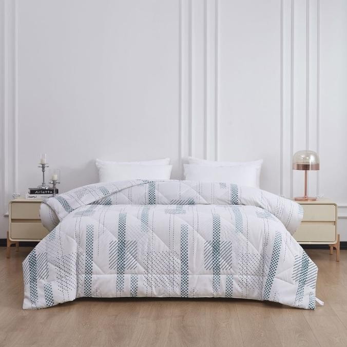 Murah Informa 240X210 Cm Bed Cover Microfiber Watkin