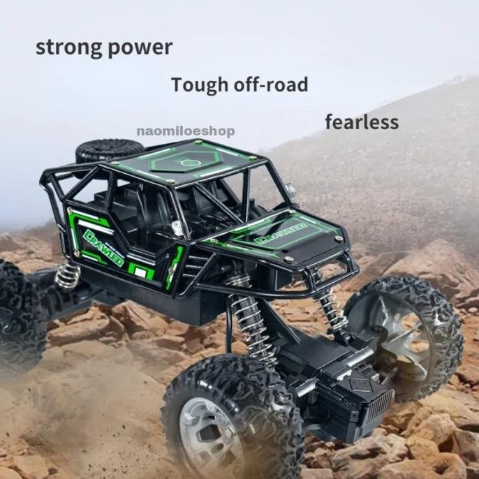 Promo Sport Rock Crawler Rc Mainan Mobil Rc Remote Control Offroad Climbing Rock Crawler Body Metal 