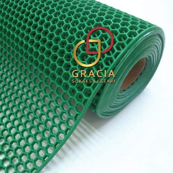 Murah Keset Karpet Anti Slip Kamar Mandi Karpet Wudhu Masjid Hexagon Meteran