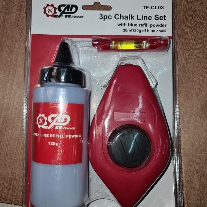 

Promo Sipatan tinta chalk line reel COD