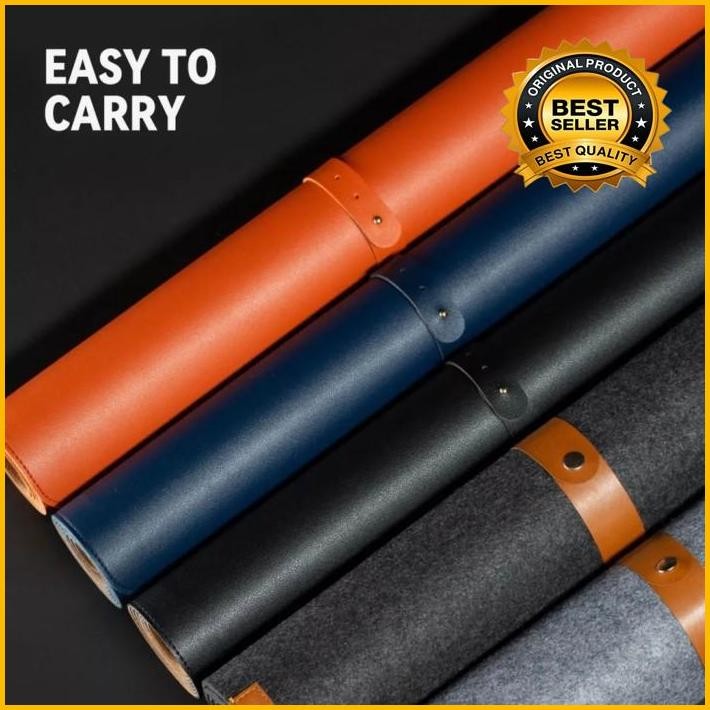 Kiip Kp01 Desk Pad Mouse Pad Leather Tatakan Mousepad - 80X40Cm Termurah 100 % Original