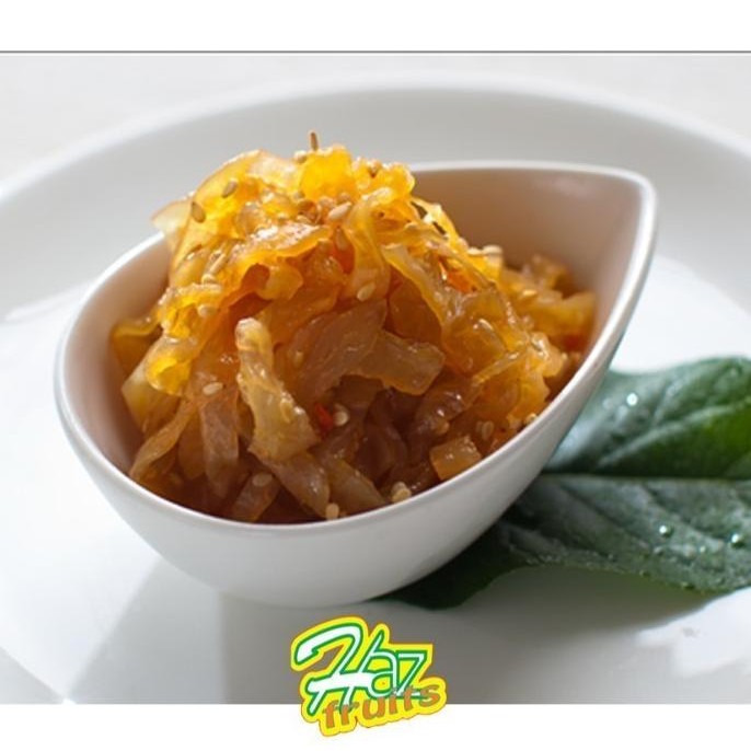 

Chuka Kurage | Seasoned Jelly Fish | Ubur-Ubur Halal MUI 250 Gram