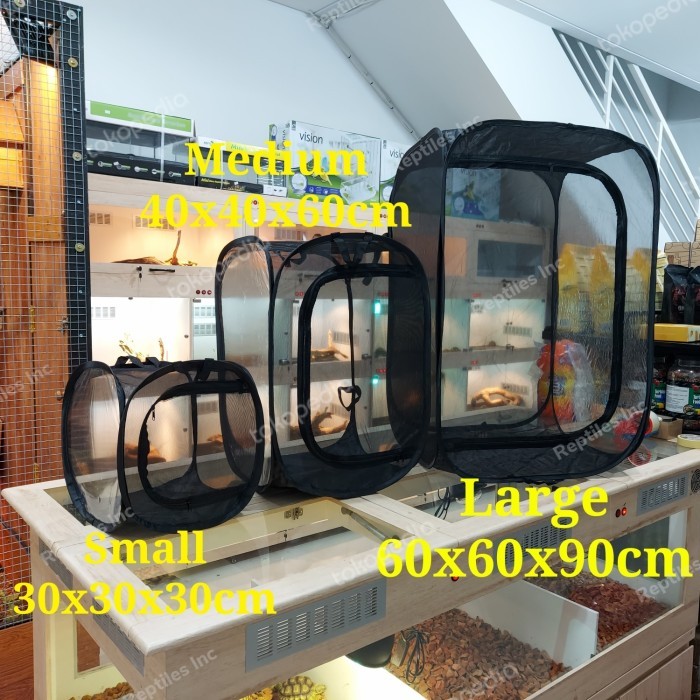 Kandang Lipat Outdoor Hewan Reptil Chameleon Iguana Nomoy NFF-57