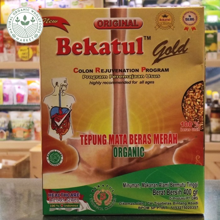 

TERBARU! Bekatul Gold (Tepung Mata Beras Merah) 400g