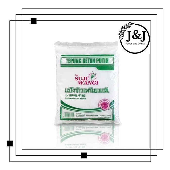 

Tepung Beras Ketan Putih Suji Wangi 500Gr isi 20pck