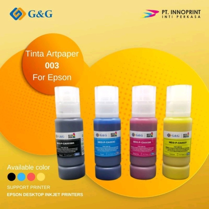 

1 Set 4 Warna Tinta Art Paper 003