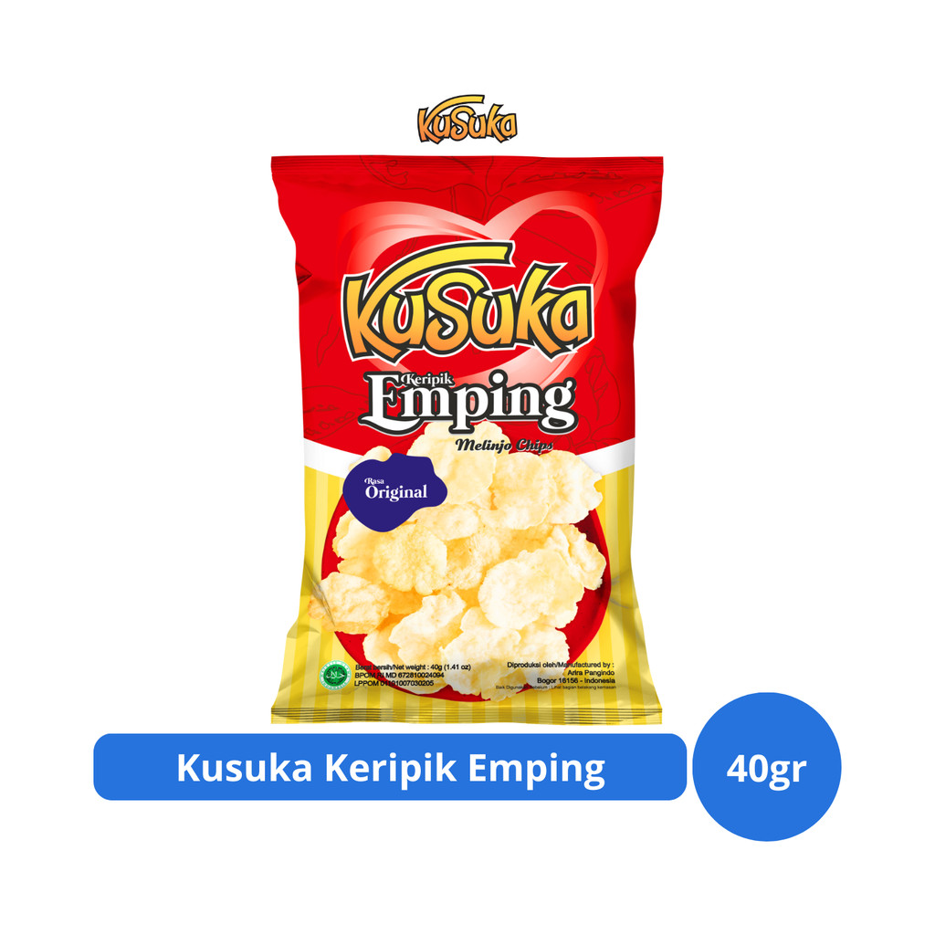 

Kusuka Keripik Emping 40gr