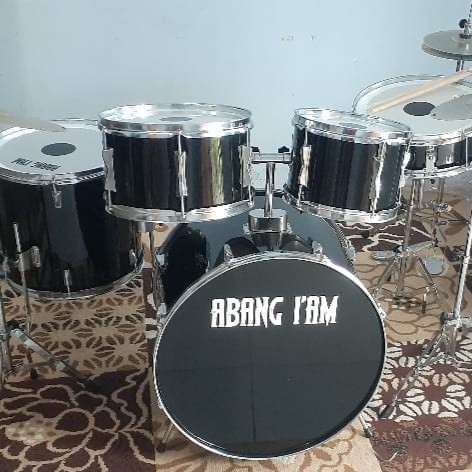 Jual DRUM SET DEWASA UK.20" LOKAL BERKUALITAS , GRATIS PENULISAN NAMA