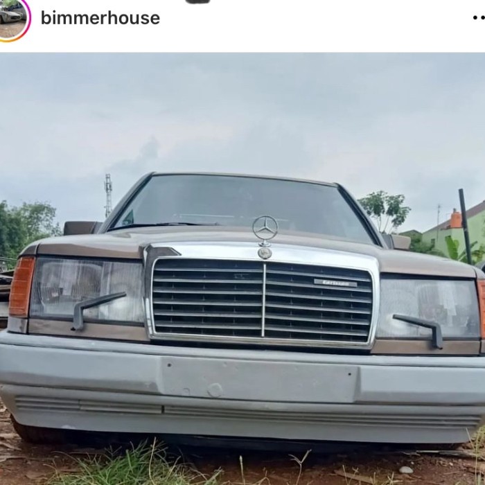 Pasti M4ntep- Mercedes Benz w124 standard bumper