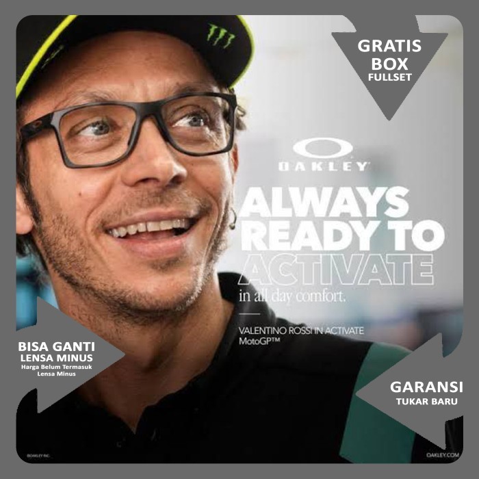 HOT SALE new frame kacamata sangglass OAKLEY004 ACTIVATE / kacamata minus / kacamata pria /