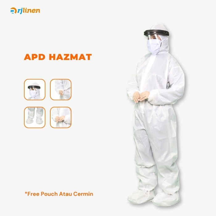 APD Hazmat/Hazmat Suit APD/Alat Pelindung Diri/Baju APD/Baju Hazmat