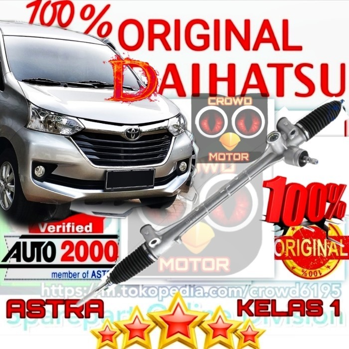 Rack steer Rek Stir AVANZA XENIA 2016-2017 1300cc ORI ASTRA DAIHATSU