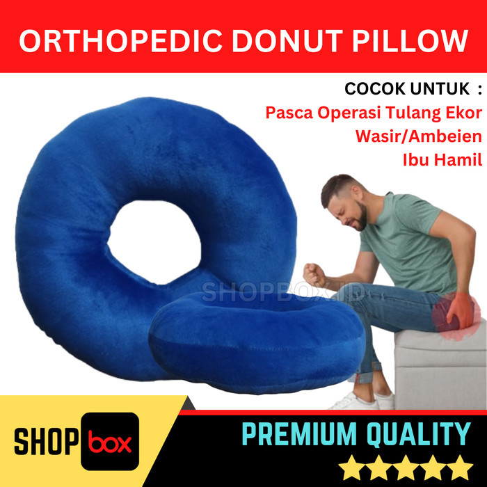 Bantal Duduk Alas Donat Kesehatan Tulang Ekor Bantal Wasir Ambeien