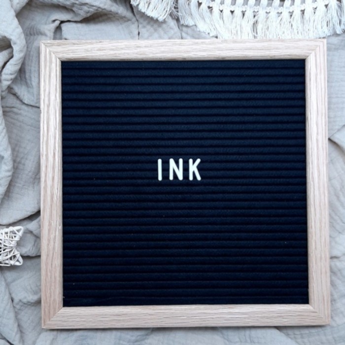 

PROMO! Indibaby Felt Letter Board