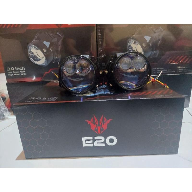 Biled E20 Vahid 3 Inci Laser Blue Lens