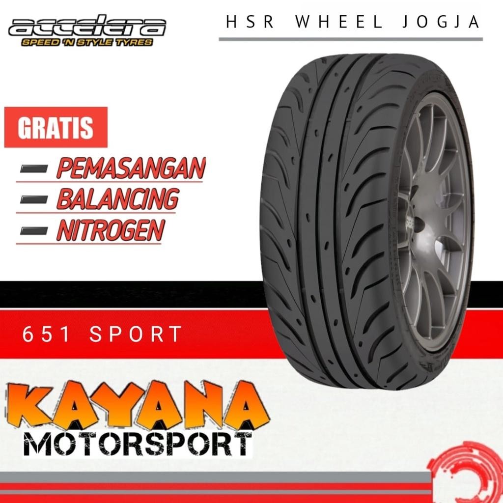 Ban Mobil R16 Semi Slick 195/50 R16 Ring 16 Accelera 651 Sport